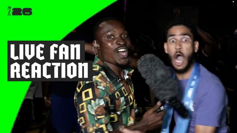 Cape Verde Fan Celebrates Historic Goal Live on BBC News