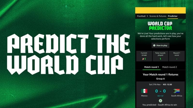 Join the Excitement with BBC Sport's World Cup Predictor Game