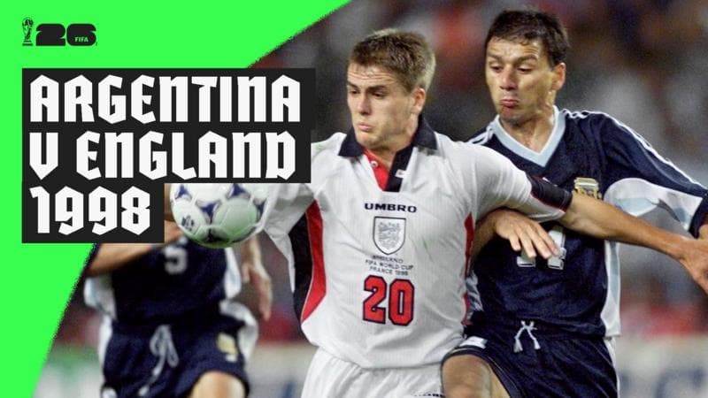 Argentina vs England 1998: Owen, Beckham and Penalty Pain