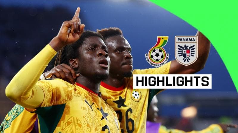 Ghana Score Late Winner to Break Panama Hearts