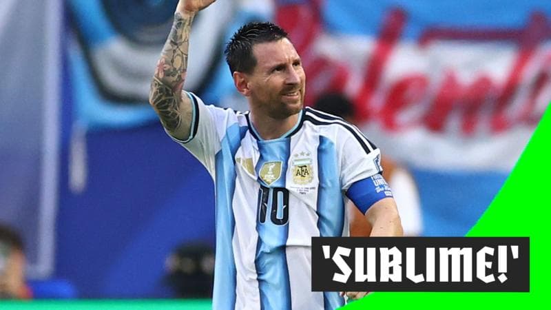 Sensational Messi Finish Gives Argentina the Lead