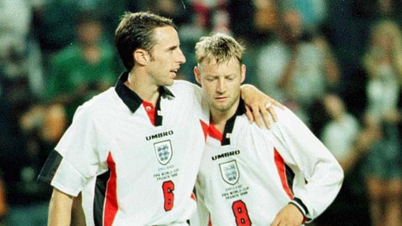 What happened to David Batty, who shook off penalty miss against Argentina?