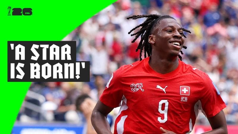 Switzerland's Manzambi Scores Superb Double Against Bosnia