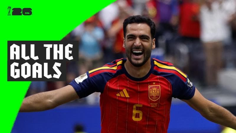 Spain's Road to the Semi-Final - Every Goal So Far