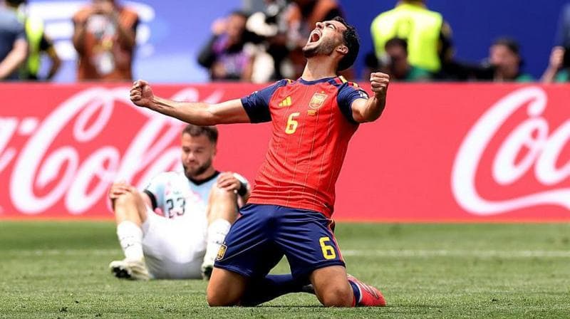 Merino the Unlikely Hero Again as Spain Wait for Lamine Yamal Show