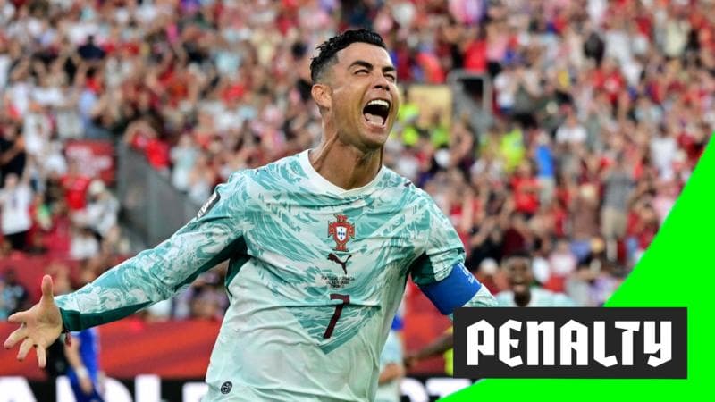 Ronaldo Levels from Penalty Spot for Portugal
