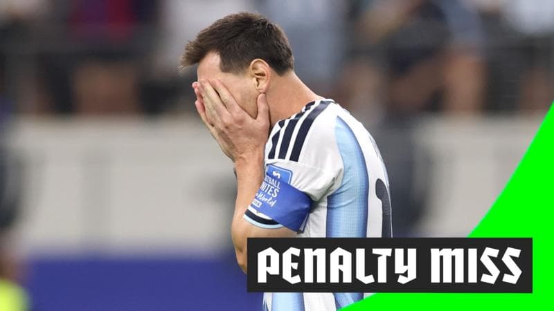 Messi Misses Penalty in Bid for World Cup Record