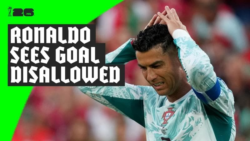 Ronaldo's Equaliser Ruled Out for Offside