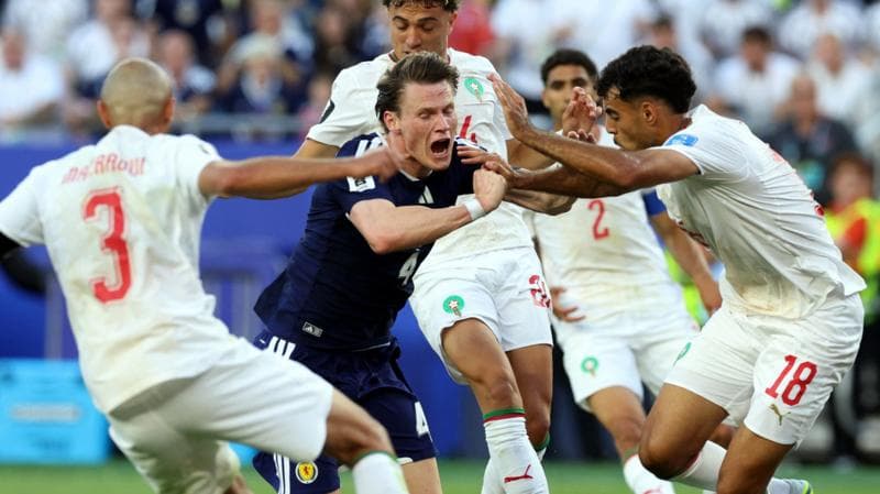 Scotland Left Questioning Referee Decisions in Narrow Loss to Morocco