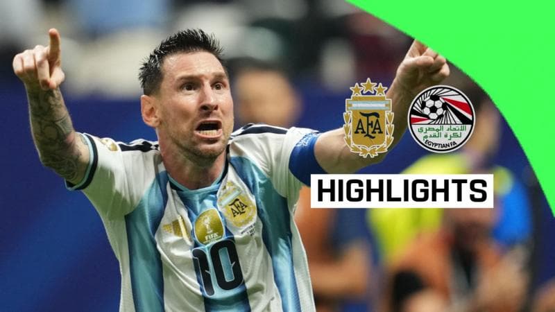 Argentina Make Incredible Late Comeback to Beat Egypt