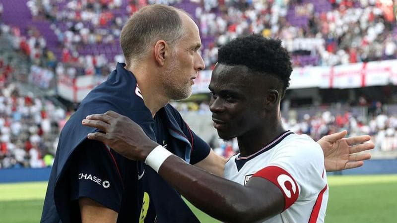 Saka Unlikely to Start Against Ghana